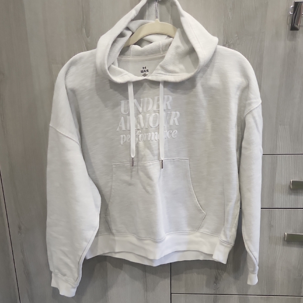 Under Armour Light Gray Hoodie
